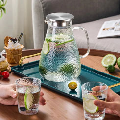 GIANXI Summer Cold Kettle Heat-resistant Glass Cold Kettle Household explosion-proof Large Capacity Teapot Set Water Cup Tie Pot