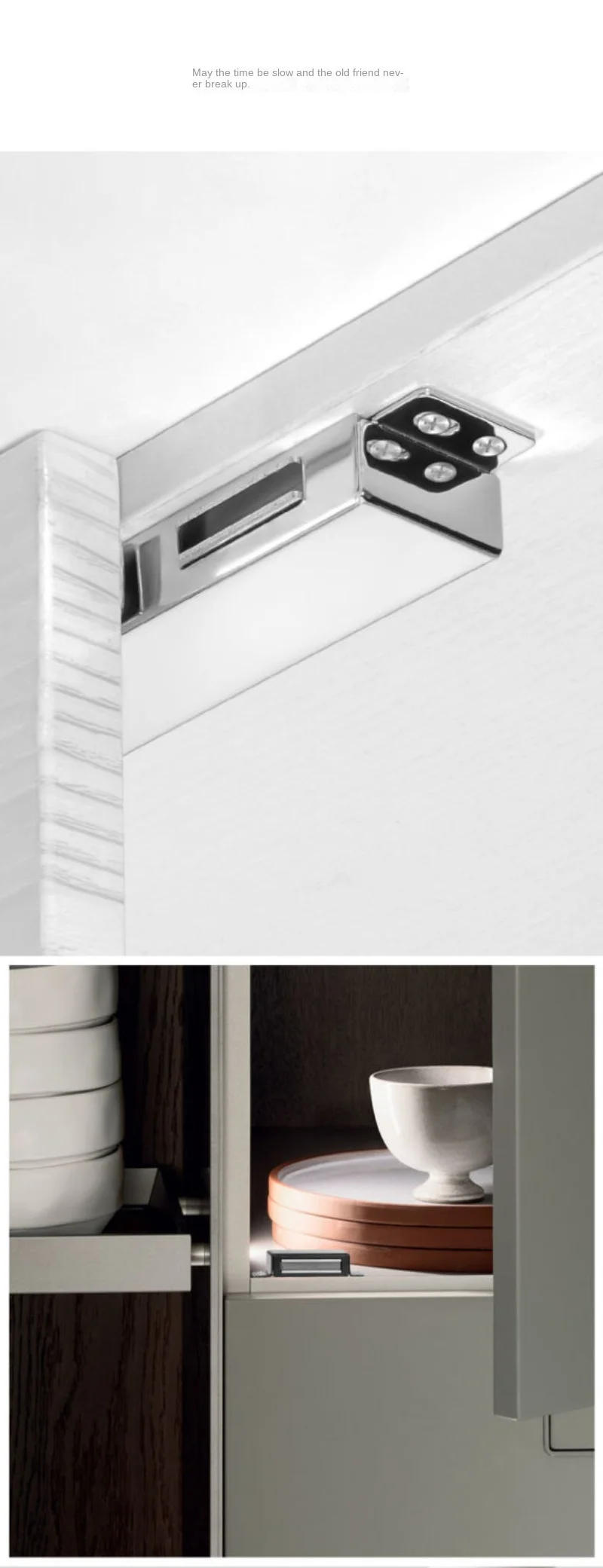 Description Picture 4 of itemKitchen Bumper Damper Strong Magnetic Door Stops Closer Cabinet Latch Catch Buffer for Cupboard Drawer Furniture Protector