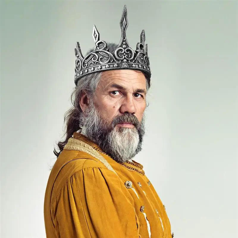 Description Picture 6 of itemCrown Crowns King Men Adults Jubilee Party Costume Birthday Medieval Accessories Hats Vampire Goth Kings Kids Queen Decoration