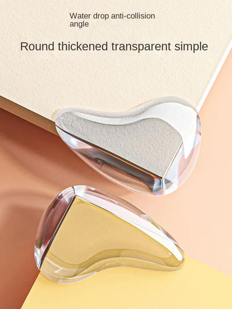 Description Picture 2 of item4/12pcs Baby Safety Silicone Protector Table Furnitur Kids Desk Corner Edge Protection Cover Children Soft Anticollision Guards