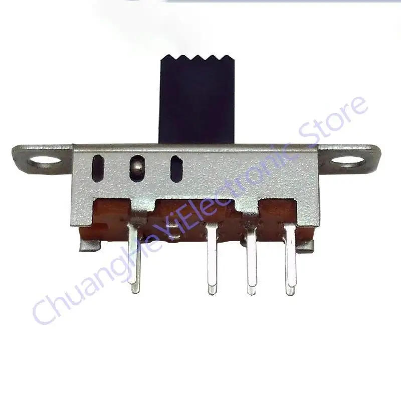 Description Picture 4 of item10Pcs SS23E04 Double Toggle Switch 8 Pins 3 files 2P3T DP3T Handle high 5mm small slide switch