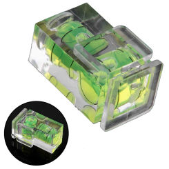 Hot Shoe Fixed Bubble Spirit-Level 3D Spirit-Level For Canon/Nikon/Pentax DSLR Camera Photography Accessories