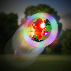 LED Flying Disc Flashflight Light Up Flying Discs Idea For Boys Girls Kids Adults Birthday Summer Outdoor Sport Disc