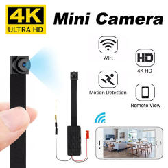 HD 4K Mini Camera DIY Module Motion Detection WiFi Camera Video Recorder Smart Home Security P2P Wireless Camcorder Remote View
