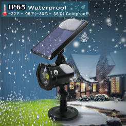 Outdoor Solar Laser Projector Sky Star Stage Spotlight Showers Christmas Landscape Garden Lawn Light Projector Lamp