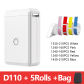 5 Rolls Color Bag