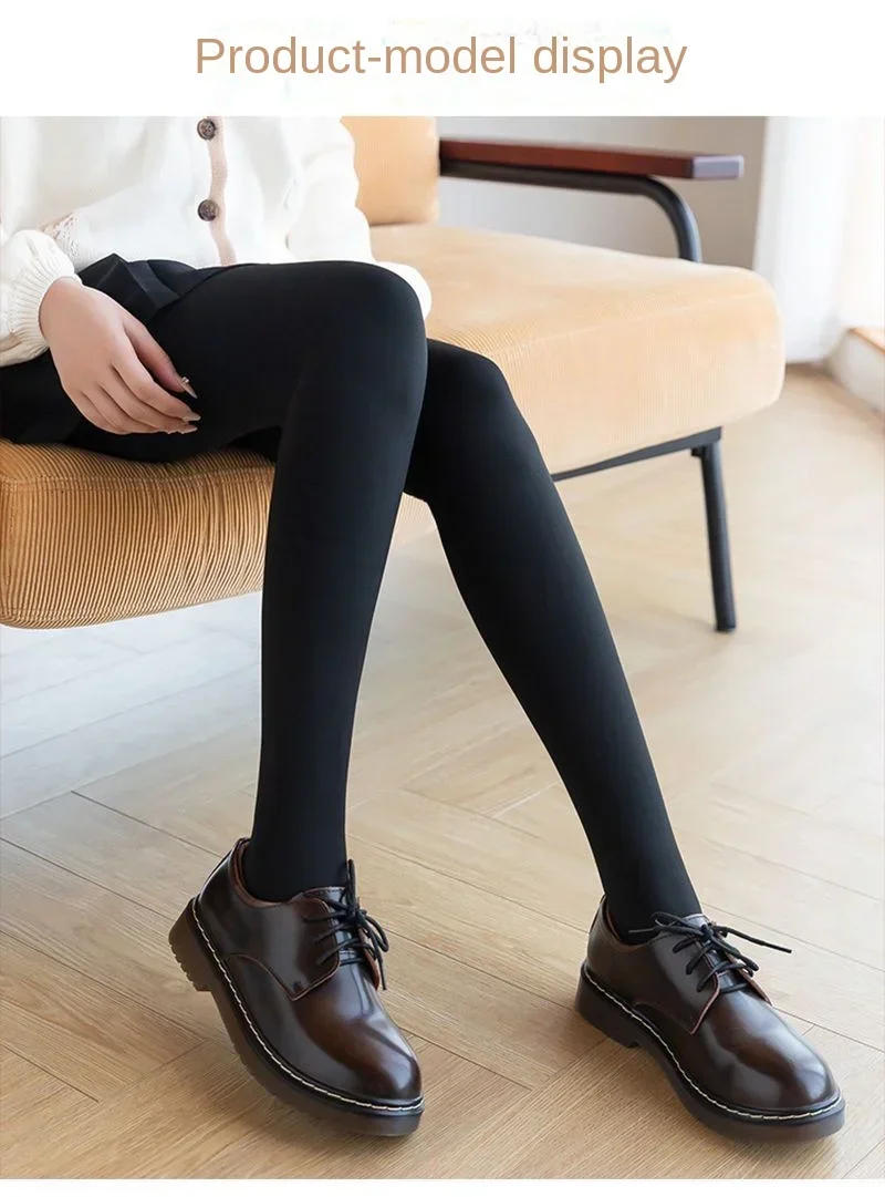 Description Picture 6 of itemWomen'S Pantyhose Women'S Thicken Insulated Tights  Footed Tights Solid Anti-Snagging Quality Panty Hose Leggings Silk Stocking