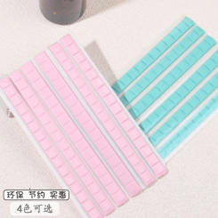 Reusable Manicure Clay Nail Piece Mud Green Pink Plasticine Practice Nail Piece Fixed Glue Paste White Clay Tool