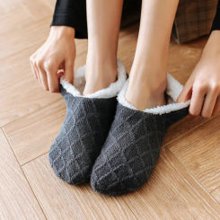 Womens Floor Socks Autumn Winter Wool Lamb Wool Warm Non-Slip Home Thickened Confinement Sockings Sleeping Soft Slippers