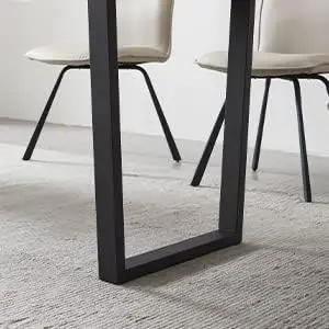 Description Picture 5 of itemDining Tables, 6-8 People Kitchen Dinings Room Table Set Extendable Wood Dinings Table and 6 Upholstered Chairs, Dining Tables