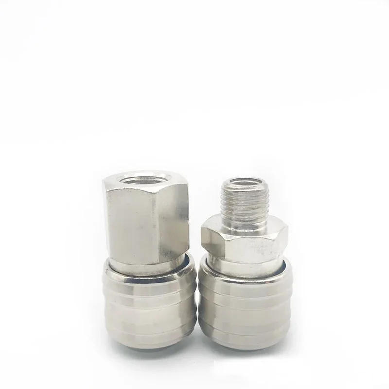 Description Picture 5 of item10pcs Pneumatic Fitting Air Line Quick Coupling Coupler Adapter Euro Airline Hose Compressor 1/4" BSP Thread Hose Barb Connector