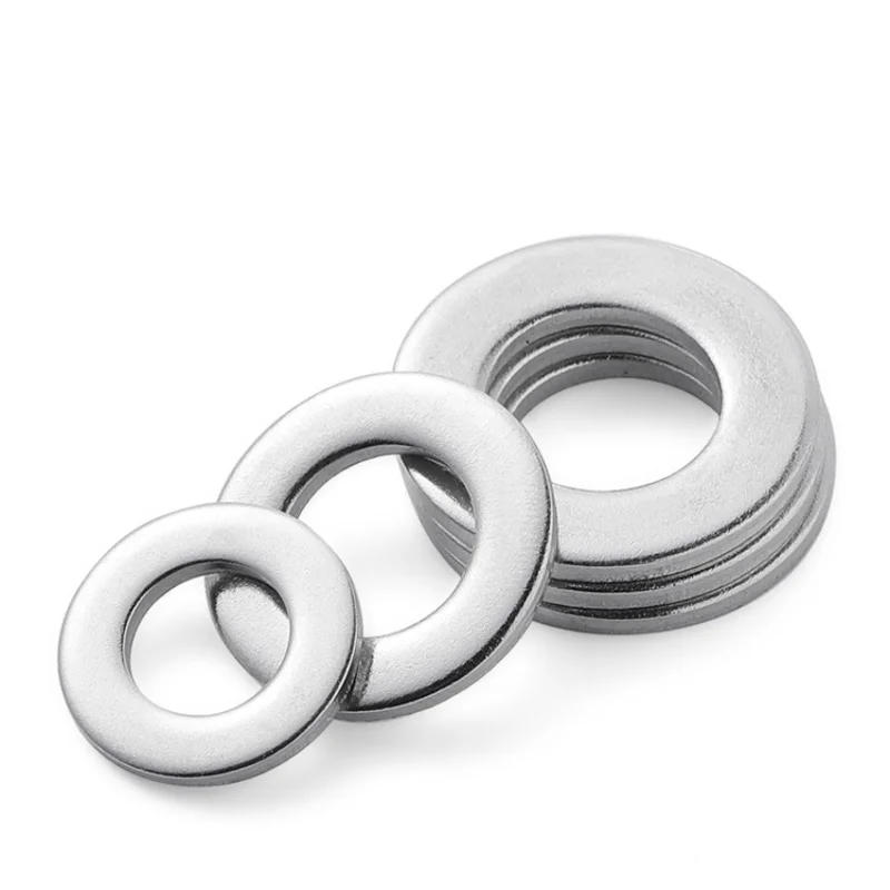 Description Picture 4 of item316 Stainless Steel Metal Flat Washer, Enlarged and Thickened Screwcircular Washer M1.6M2M2.5M3M4M5M6M10M12M14M16M18M18M20M22M24