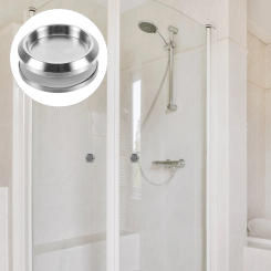 Cabinet Villcase Stainless Steel Shower Glass Door Sliding Knob Bathroom Handle Pull Black