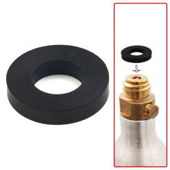 2pcs Seal Gaskets For CO2 Cylinder Gasket Home Nozzle Makers Repair Adapter Sealing O Rings Rubber Set Repair