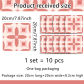 set2  20 20cm 10pcs