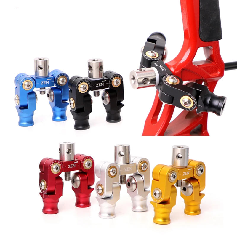 Description Picture 3 of itemDecut Recurve Bow Balance Rod V Bar Archery Stabilizer Convertible Angle Connect Seat Balance Rod Damping V bar Bow accessoryes