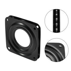 Tool Hollow Turntable Bearing Rotating 1PCS Degree Black Galvanized Sheet Heavy Duty Metal Plate Desk Table Swivel Turntable
