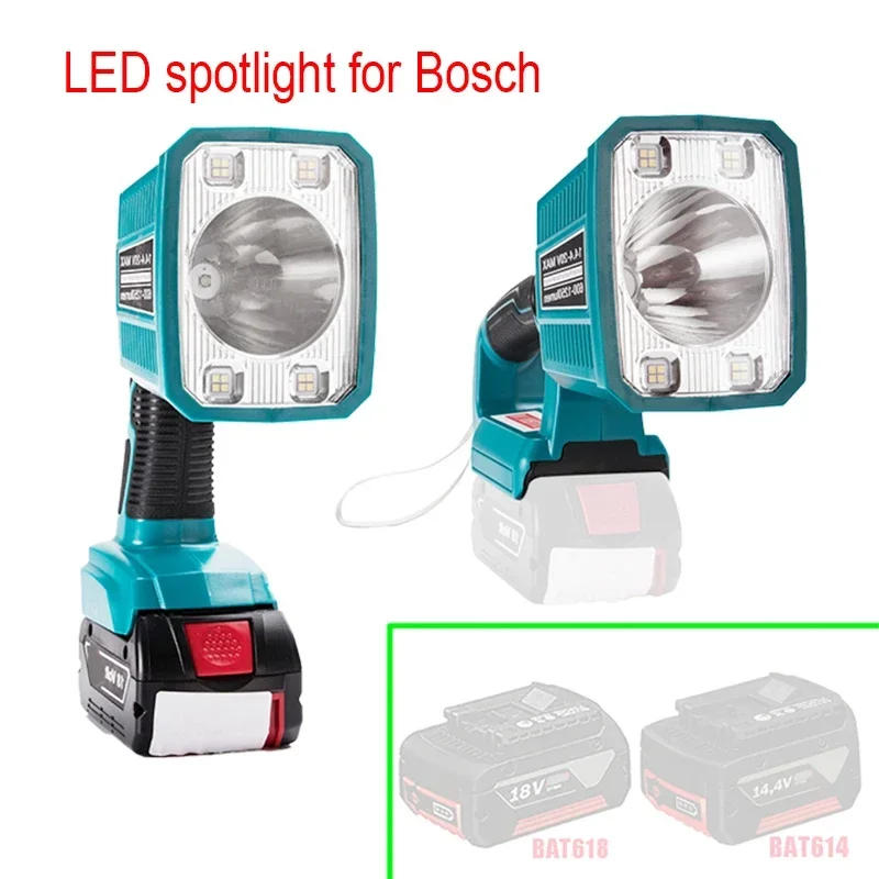 Description Picture 6 of itemCar Work Lamp Li-ion Battery Adapter USB Charger Outdoor Work Light For Makita For DeWalt For Bosch For Milwaukee Li-ion Battery