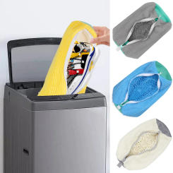 Laundry machine special lazy people god home shoes bag shoes anti-deformation high efficiency washing care Thickening Reusable