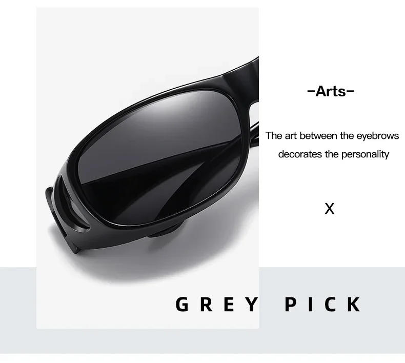 Description Picture 5 of itemNew Polarized Sunglasses Fit Over Eye Glasses Driving Wrap Shield Goggles Fishing Glasses Sports Sunglasses Night Vision Glasses