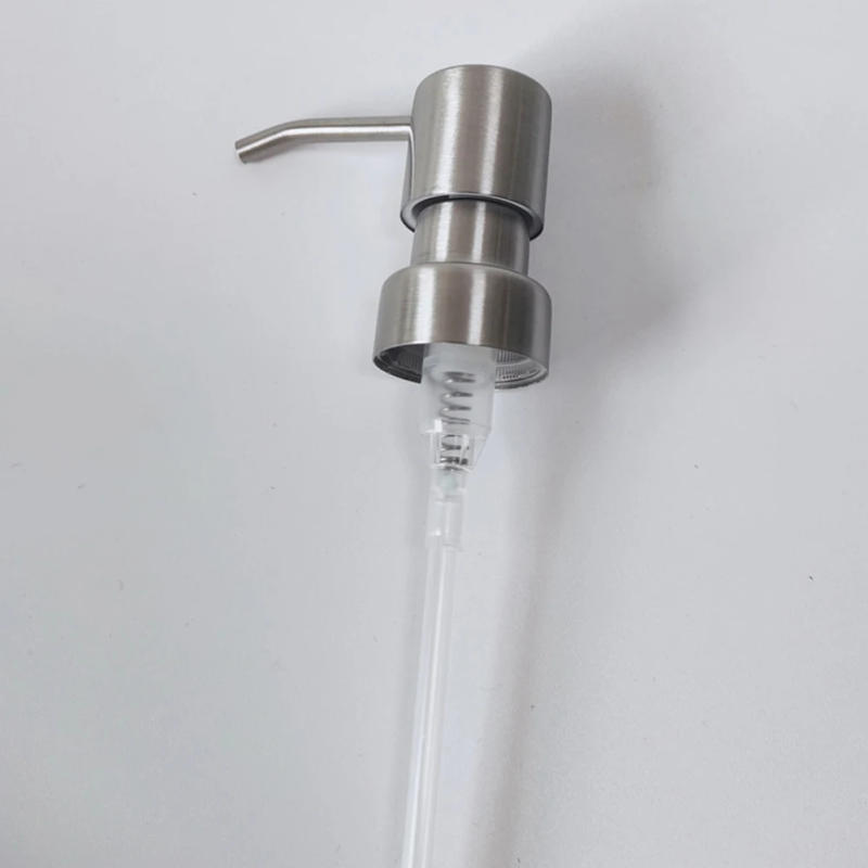 Description Picture 4 of itemPressure Nozzle Pump Head Home Bathroom Efficient Hand Pump Kitchen Replacement Soap Dispenser Stainless Steel