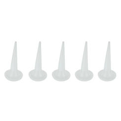 Caulk Nozzle Glue Nozzle Structural Glue Nozzle 5pcs Caulking Tips Mouth Construction Tools For Glue High Quality