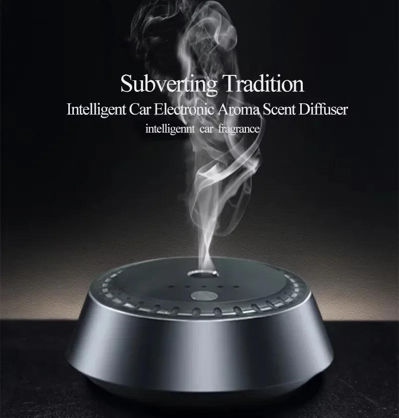 Description Picture 3 of itemAdjustable Electric Fragrance Diffuser Ultrasonic Cool Mist Air Humidifier Car Air Freshener USB Rechargeable Car Diffuser