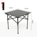 Portable Folding Table Camping table Chairs set for Outdoor Barbecue Picnic Table Chicken Rolls Outdoor table garden table ?????