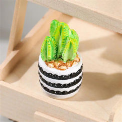 Cute Ornaments Micro Landscape Wear-resistant Smooth Round Comfort Cute Animal Crafts Resin Ornaments Beautifully Crafted Gift