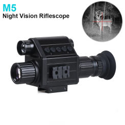 Digital Night Vision Riflescopes Infrared Optics Sight Monocular HD 1080P Video Photo Recording Hunting Camera M5