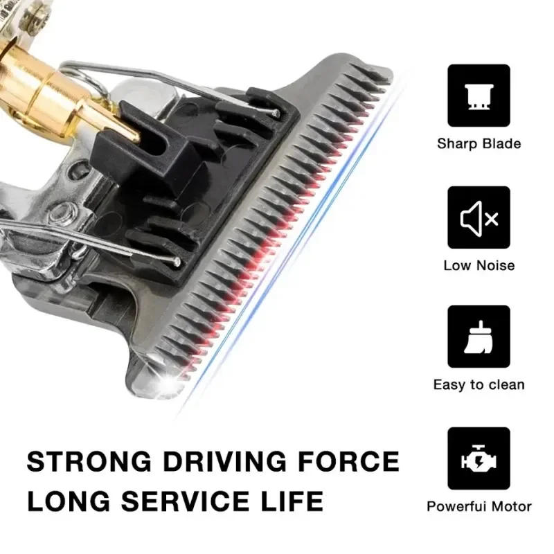 Description Picture 3 of item2024 Hot Sale Hair Cutting Machine Hair Clippers Rechargeable Beard Shaver Professional Electric Hair Trimmer for Men Barber