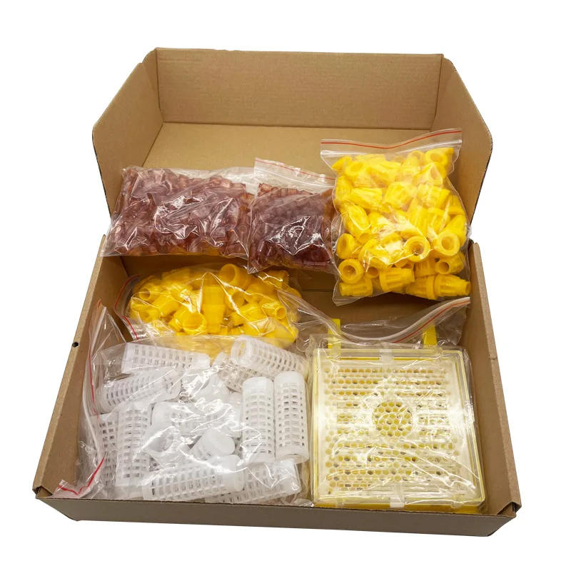 Description Picture 4 of itemQueen Bee Rearing Kit Nicot Germany Jenter Bee Queen Rearing System Queen Bee Cell Cups Larva Move Cage For Beekeeper Supplies