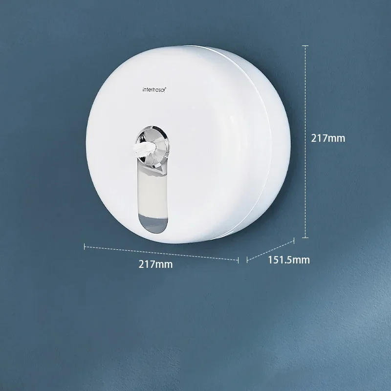 Description Picture 5 of itemAutomatic paper cutting rack hotel bathroom large roll paper box waterproof center bathroom accessories toilet roll holder