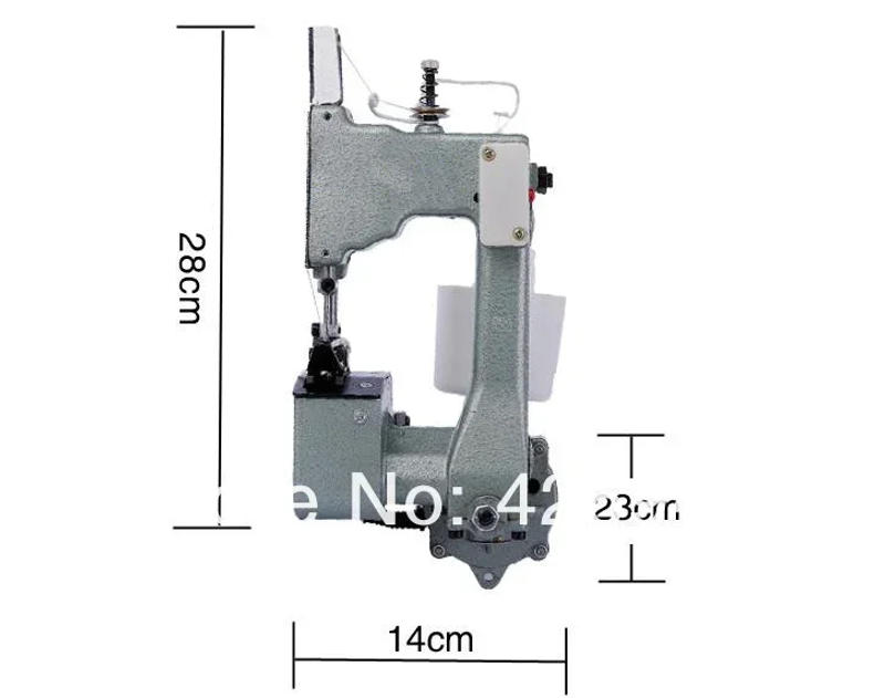 Description Picture 6 of itemGK9-2 Portable Manual sealing machine,hand bag sewing machine,Hand Packet machine,Automatic Tangent,woven bag capper,sack closer