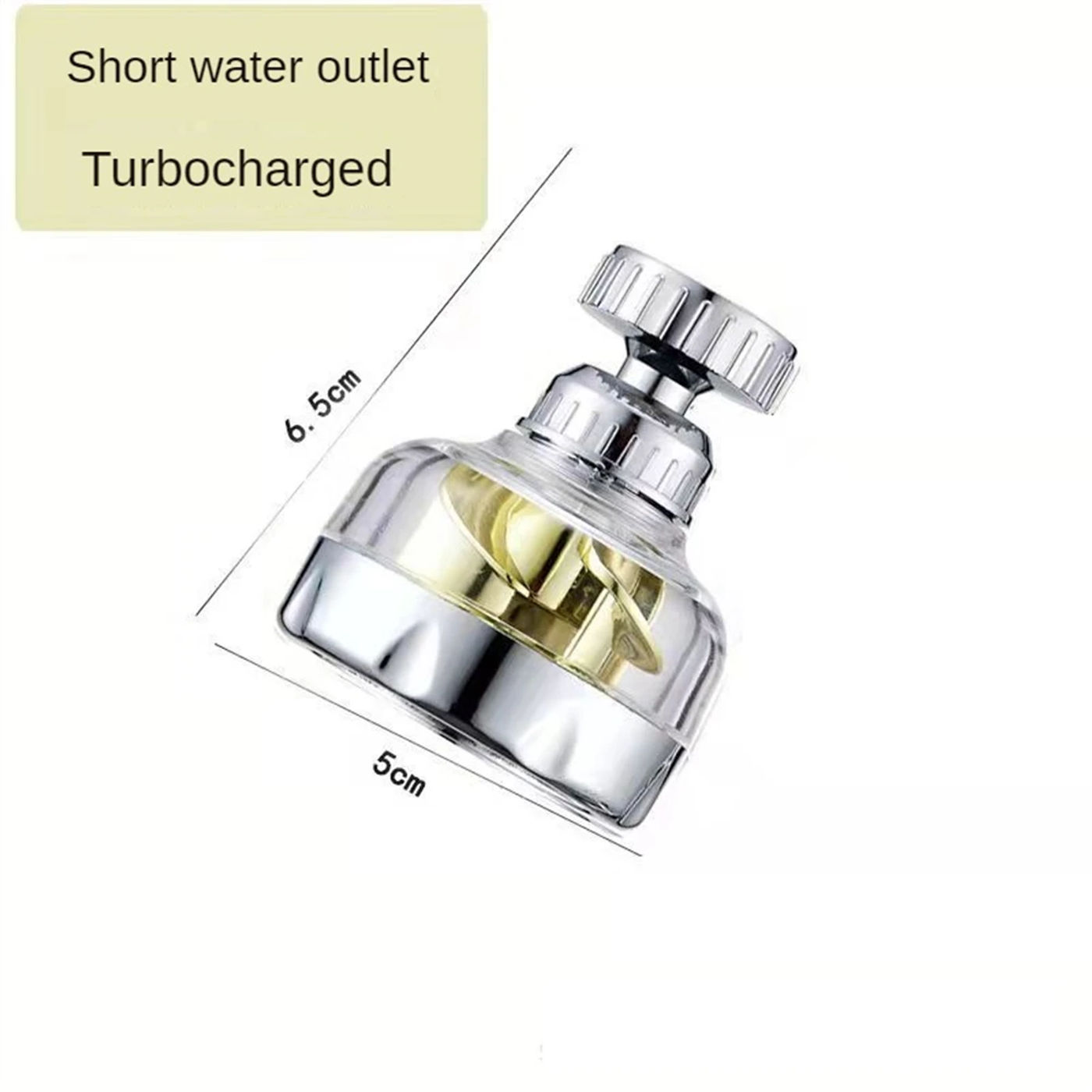 Description Picture 3 of itemKitchen Faucet Nozzle Adapter Bent Water Saving Tap Aerator Rotatable 360 Diffuser Swivel Head Bath Faucet Shower Bubbler