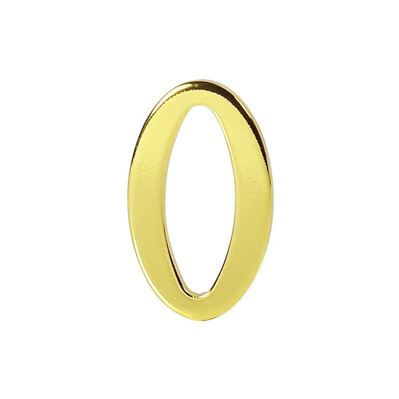 Description Picture 3 of item5cm 3D Self Adhesive House Door Number Gold Color Apartment Door Plates Stickers Signs for Hotel Office Address Door Label