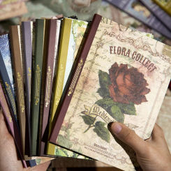 40 pcs/pack Double sided pattern base collage vintage hand tent European message paper Scrapbooking Background Craft paper