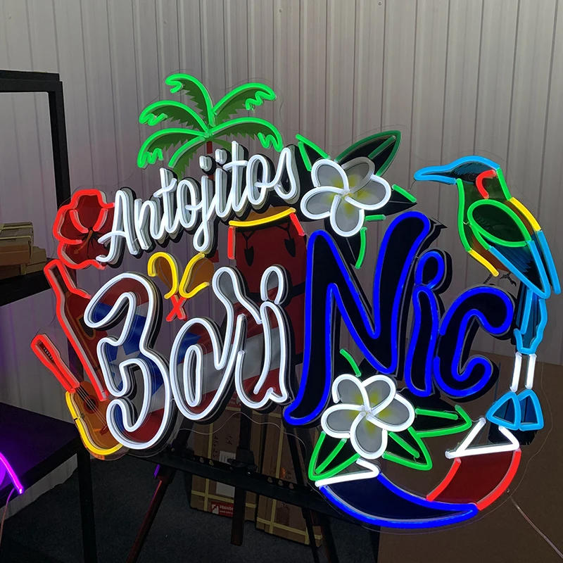 Description Picture 6 of itemMoney Neon Pop Art Monopoly Man Sign Personalized Living Room Home Wall Decor Led Light Office Bar Decor Customized Neon Sign