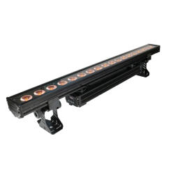 10pcs led waterproof wireless dmx wall washer 1m 18x18w outdoor RGBWA UV 6in1 Led wallwasher battery bar light