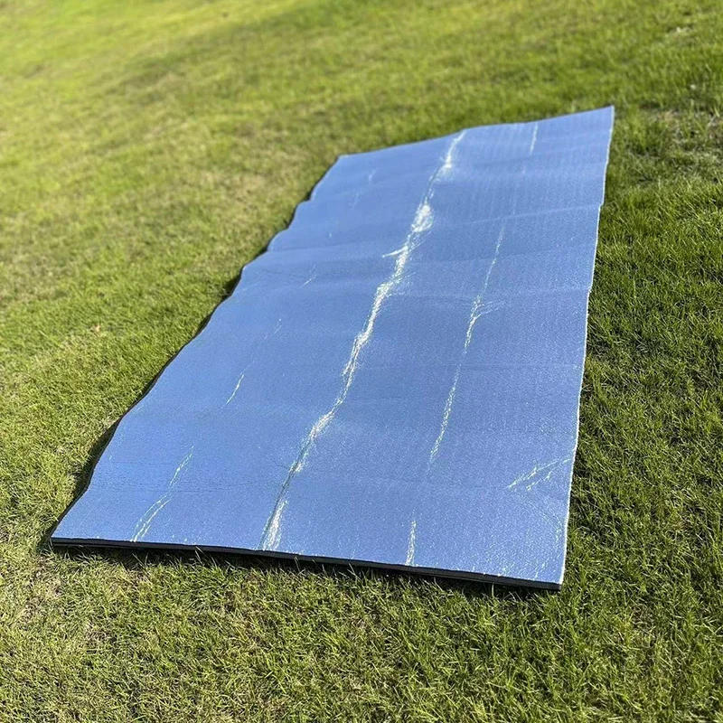 Description Picture 4 of itemOutdoor Foldable Picnic Beach Moisture-proof Mattress Camping Mat Pad Silver Waterproof Camping Sleeping Mat Aluminum Foil