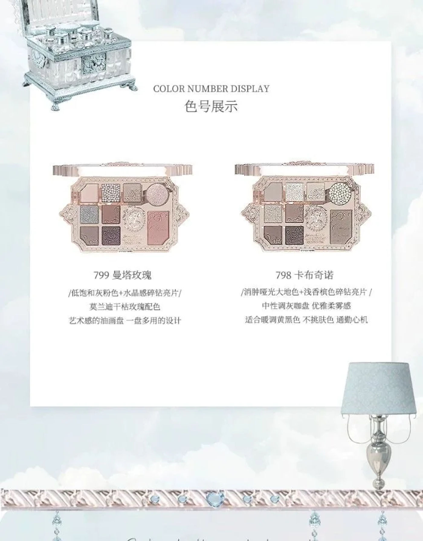 Description Picture 4 of itemMake Up Eyeshadow Palette Matte Eyeshadow Cowboy Face Eyeshadow Concealer Blush Highlighter All-in-One Makeup Palette