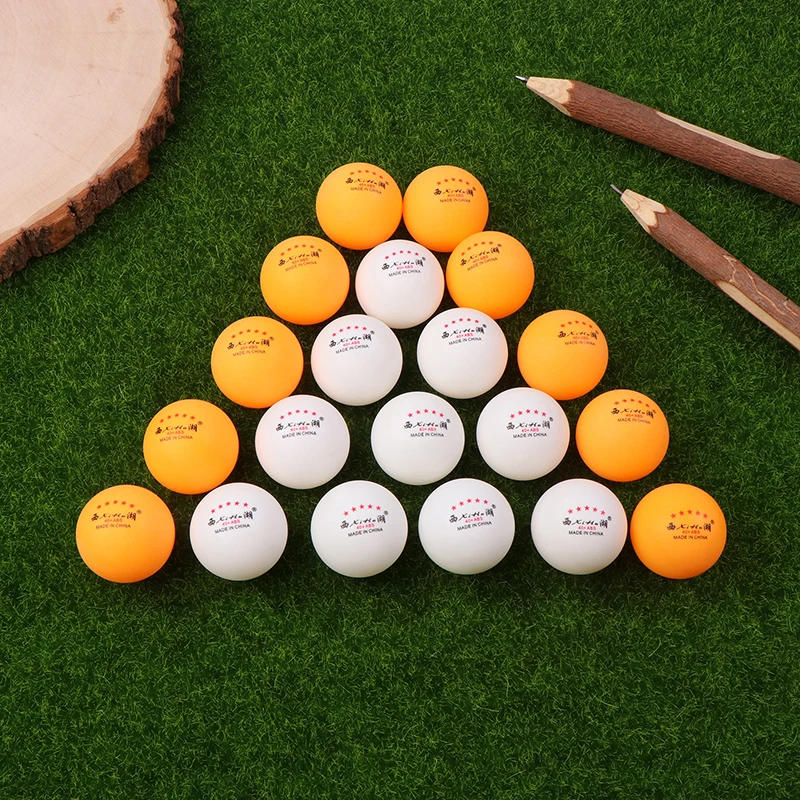 Description Picture 2 of item10Pcs High Standard 5 Star Table Tennis Balls 40+ ABS Ping Pong Balls For Club Training And Amateur Competition Training Balls