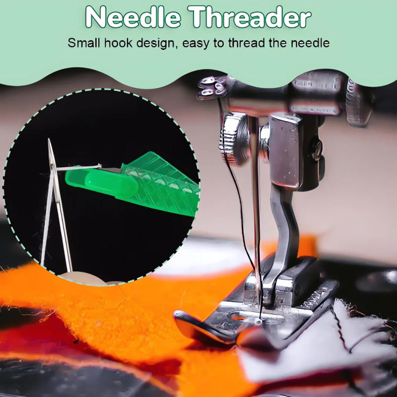 Description Picture 5 of item10pcs Plastic Threading Machine, Sewing Machine Needle, Quick Lead Machine, Clothing Sewing Accessories (Small Fish Shape)