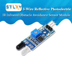 IR Infrared Obstacle Avoidance Sensor Module for Arduino Smart Car Robot 3-Wire Reflective Photoelectric New