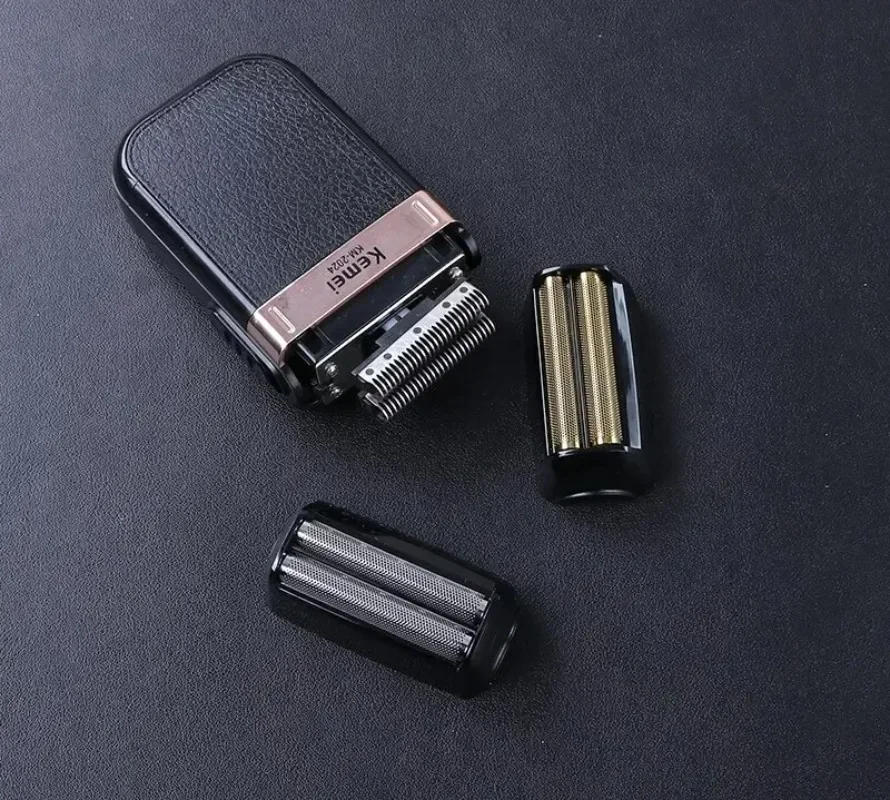 Description Picture 3 of itemKemei Electric Shaver for Men Twin Blade Waterproof Reciprocating Cordless Razor USB Rechargeable Shaving Barber Trimmer