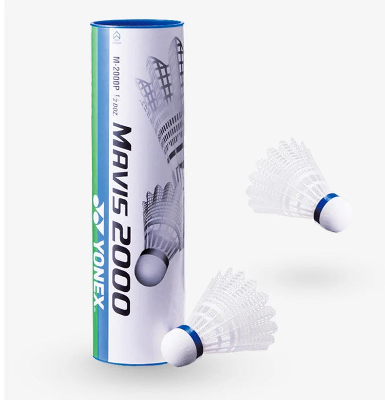 Description Picture 4 of item1Tube Original  Mavis 250 300 600 2000 Badminton Nylon Ball Tournament Shuttle  Badminton  Training  Shuttlecock