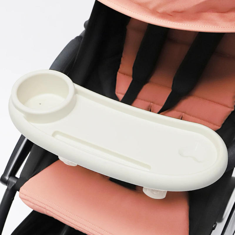 Description Picture 5 of item3 In 1 Stroller Cup Holder Dinner Table Tray Universal Stroller Tray Stroller Snack Catcher and Drink Holder for Toddler Infant