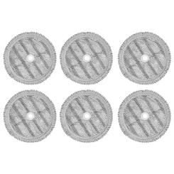 6Pcs Replacement Mop Pads Rags for LG A9 Steam Mop Cloth Vacuum Cleaner Robot Mopping Machine Cleaning Cloth Spare Parts