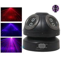 Professional DJ Laser RGB 3IN1 LED Mushroom Lamp Moving Head Projection Light DMX For Disco Stage Party
