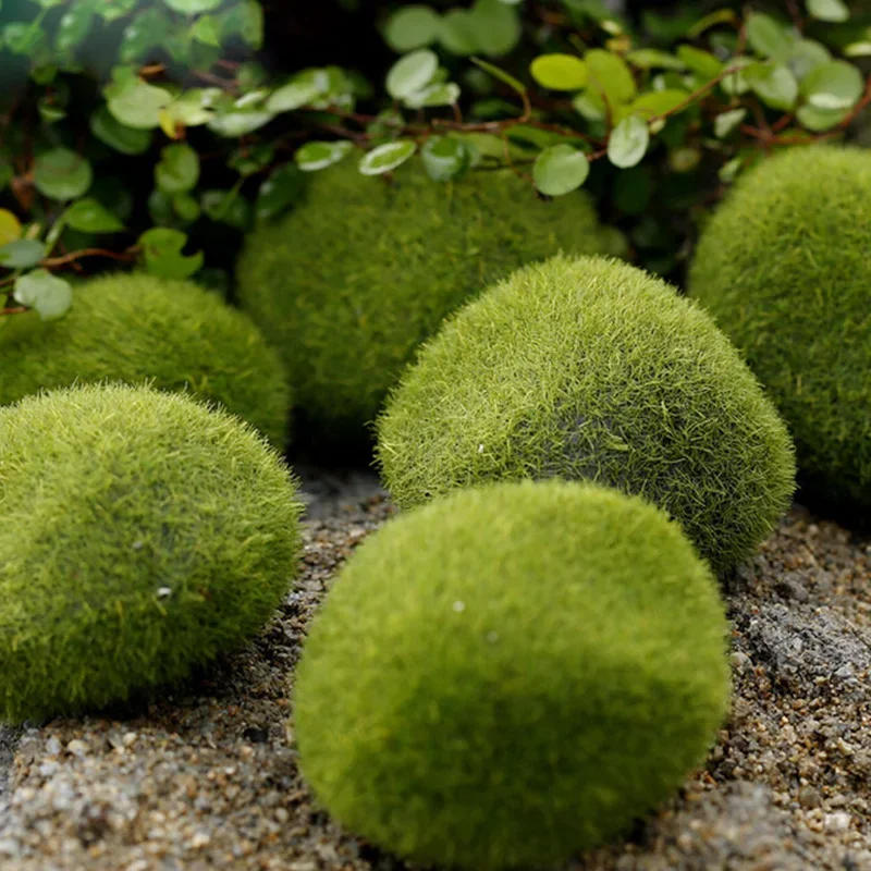 Description Picture 3 of itemFake Stone Artificial Moss Rocks Home Decor Micro Landscape Simulation Plant DIY Decoration for Garden and Crafting Home Decor